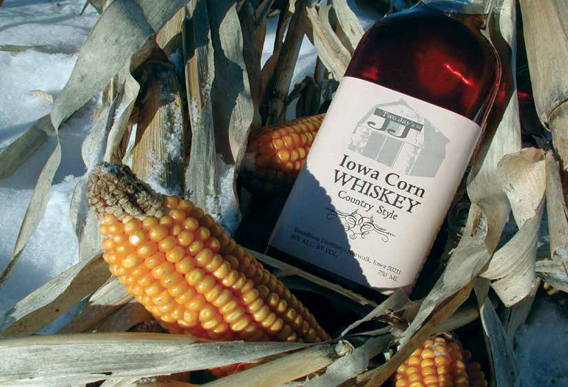 Iowa all-corn whiskey